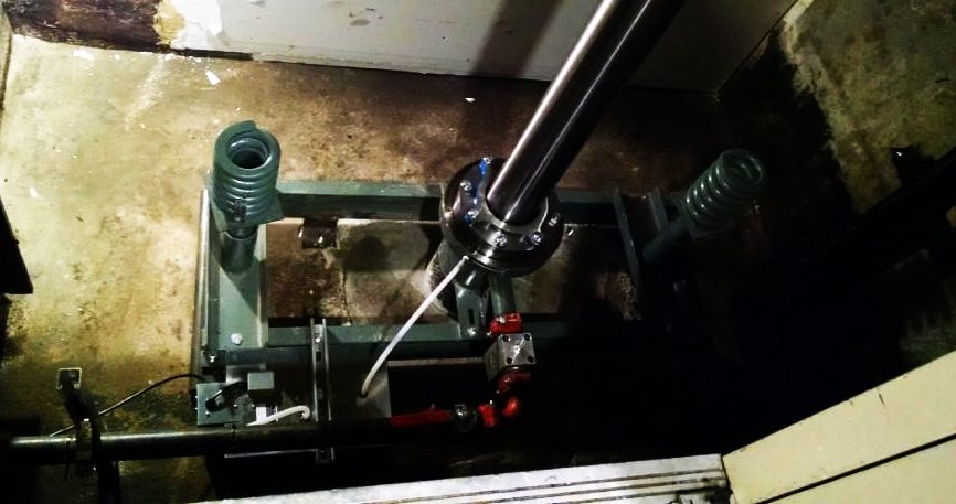 esr elevator hydraulic cylinder repair